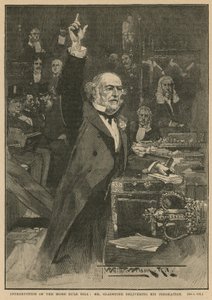 ホームルールビルの紹介-グラッドストーン氏の任務の遂行 作： Thomas Walter Wilson