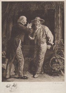 選挙前日 作： Thomas Waterman Wood