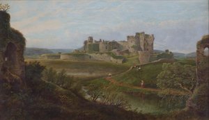 ケアフィリー城」1834-1889年 作： Thomas Waters