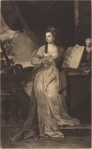 レディ・ブロートン 作： Thomas Watson after Sir Joshua Reynolds