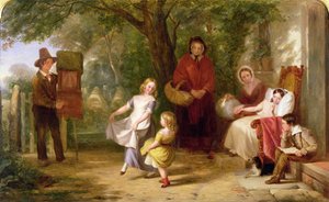 病気と健康、1843 作： Thomas Webster