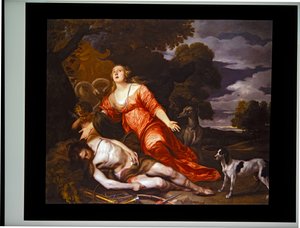 アドニスの死 作： Thomas Willeboirts Bosschaert