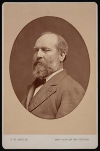 ジェームズ・エイブラム・ガーフィールドの肖像 1831-1881年 1880年6月 作： Thomas William Smillie