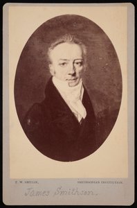 James Smithson 1765-1829、1816 年の肖像画は 1870 年代に撮影されました。 作： Thomas William Smillie