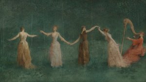 夏 作： Thomas Wilmer Dewing