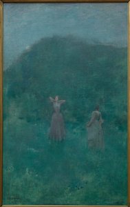 1893年夏 作： Thomas Wilmer Dewing