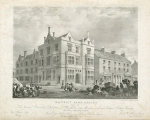 Hanley - District Bank: lithograph, nd [?1833] (print) 作： Thomas Witlam Atkinson