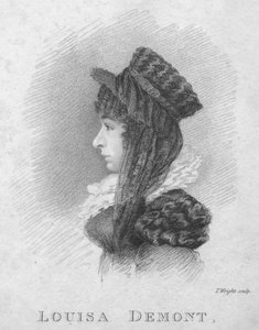 ルイーザデモント、c1820。 作： Thomas Wright