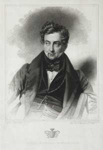 ミハイル・ユリエヴィッチ・ヴィリエゴルスキー伯爵の肖像1788-1856、1830年代初頭 作： Thomas Wright