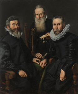 正体不明の理事会の集合写真 身元不明の遺体の集合写真 作： Thomas de Keyser