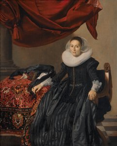 若い女性の肖像 作： Thomas de Keyser