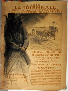 1916年「トリエンナーレ 作： Théophile Alexandre Pierre Steinlen