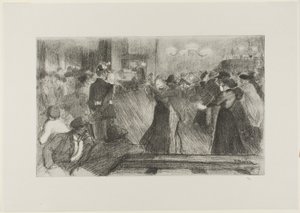 ダンスホール 作： Théophile Alexandre Pierre Steinlen