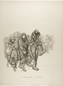 出エジプト記 - 1915年 作： Théophile Alexandre Pierre Steinlen