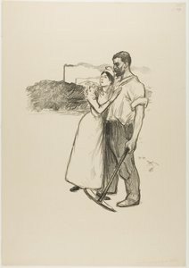 自由の最後の砦 作： Théophile Alexandre Pierre Steinlen