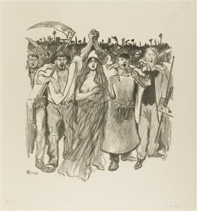 3月18日 作： Théophile Alexandre Pierre Steinlen