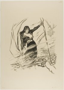1871年5月 作： Théophile Alexandre Pierre Steinlen