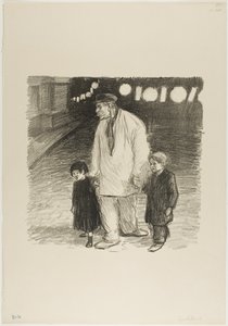 祝祭日 作： Théophile Alexandre Pierre Steinlen