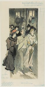 昔の歌 作： Théophile Alexandre Pierre Steinlen