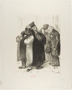 法の側面から強奪する 作： Théophile Alexandre Pierre Steinlen