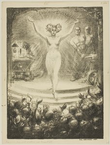 トロカデロでのマチネーのプログラム 作： Théophile Alexandre Pierre Steinlen