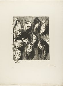 1ペニーで10人の暗殺 作： Théophile Alexandre Pierre Steinlen