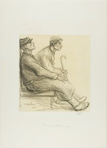 回復者たち 作： Théophile Alexandre Pierre Steinlen