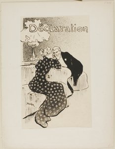 宣言 作： Théophile Alexandre Pierre Steinlen