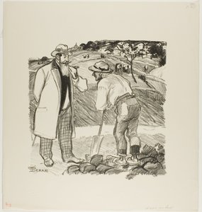 フィールド・インスペクター 作： Théophile Alexandre Pierre Steinlen