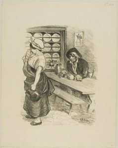 船員の帰還 作： Théophile Alexandre Pierre Steinlen