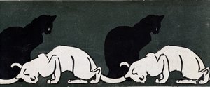 キャッツ・バイ・スタインレン 作： Théophile Alexandre Steinlen