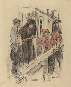 ゴシップ、19 世紀後半から 20 世紀初頭。 作： Théophile Alexandre Steinlen