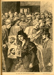 Le Rire』に掲載されたハイドブリンク（1852-1914）のイラスト 作： Théophile Alexandre Steinlen