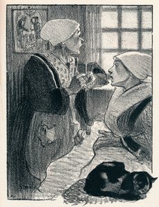 シャンソンドフェムのレファムドフランス、1897年、1898年 作： Théophile Alexandre Steinlen