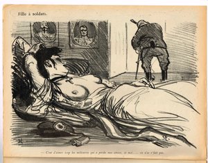 色で風刺する「バタープレート 作： Théophile Alexandre Steinlen