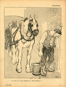 バタープレート、色で風刺する 作： Théophile Alexandre Steinlen