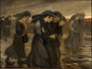 労働者の帰還 労働者の帰還、1903 年。 作： Théophile Alexandre Steinlen