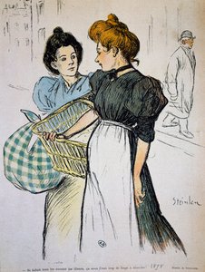 The washerwomen」（版画、フランス