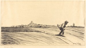 バンドル付きトランプ 作： Théophile Alexandre Steinlen