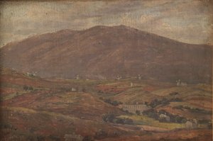 ポルトガル、セトゥーバル近郊の風景 作： Thorald Brendstrup