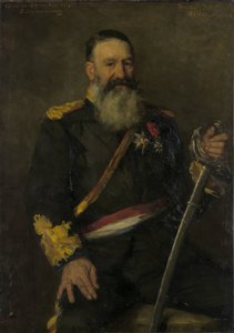 ピート J. ジュベール (1831-1900)。 南アフリカ共和国総司令官