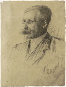 ヴァン・デュイル氏の肖像 作： Thérèse Schwartze