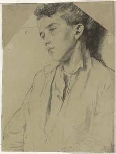 少年の肖像 作： Thérèse Schwartze