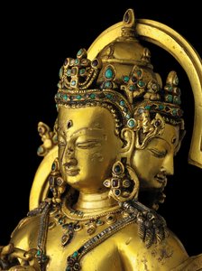 大日如来、デンサチルの図 作： Tibetan School