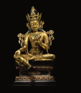 観世音菩薩の帝国像 作： Tibetan School