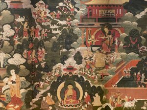 釈迦牟尼仏の生涯 作： Tibetan School