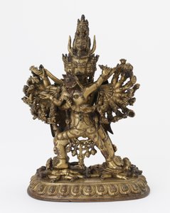 大威徳明王、16世紀 作： Tibetan School