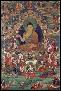 釈迦牟尼仏 作： Tibetan culture