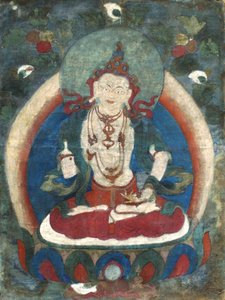 ヴァジュラサットヴァ、19 世紀初頭 作： Tibetan culture