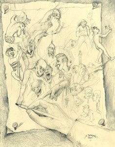 アーティストによるアーティストの手 作： Tibor Dengyel
